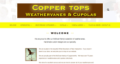 Desktop Screenshot of coppertopsofnh.com